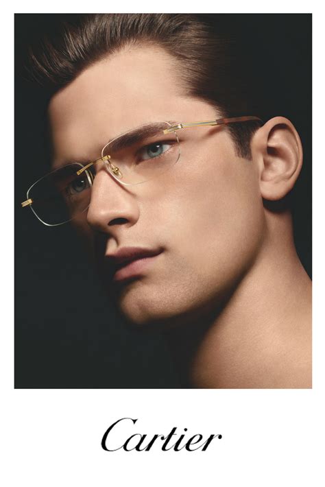 cartier glass men|men cartier glasses on face.